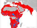 Lion distribution map